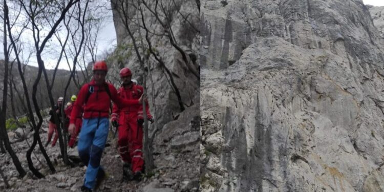 Med plezanjem na Hrvaškem umrl mladi Slovenec (FOTO)