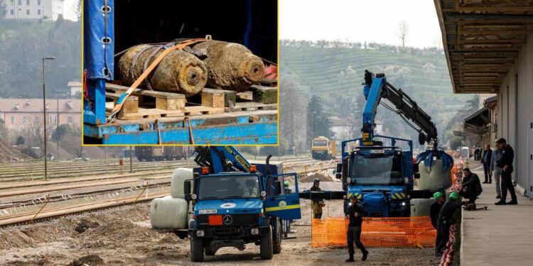 V Novi Gorici uspešno onesposobili vse tri neeksplodirane bombe (FOTO)