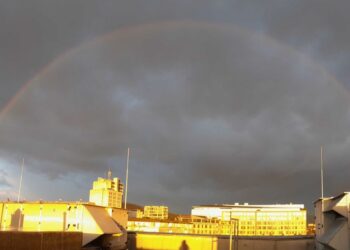 Foto: Arso/Mavrica nad Ljubljano