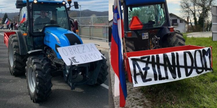 Protesti na Obrežju