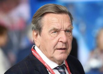 Nekdanji nemški kancler Gerhard Schröder