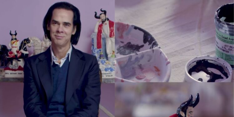 Tokrat se je okušal kot vizualni umetnik: Nick Cave razstavlja serijo keramičnih figur