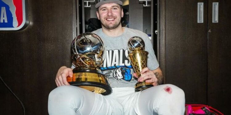 Izjemni Luka Dončić bo z Dallasom igral v velikem finalu Lige NBA