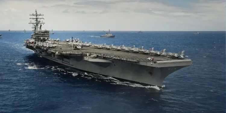 Ameriška letalonosilka USS Eisenhower