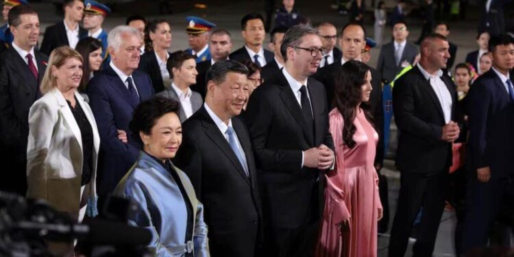 Ši Džinping in Vučić