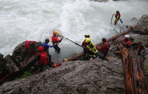 Na Soči umrl 60-letni kajakaš (FOTO)
