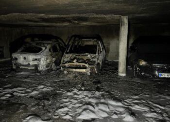 V Spodnjih Črnučah zagorelo v kletni garaži: Gasilci preprečili večjo katastrofo (FOTO)