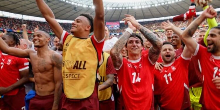 Evropsko prvenstvo: Švica po zmagi nad Italijo v četrtfinalu