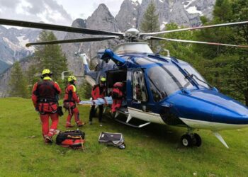 Gorski reševalni helikopter