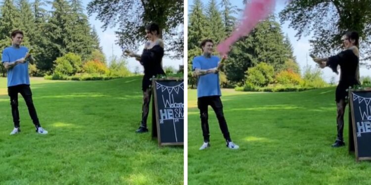 Nosečnica je partnerja zapustila zaradi njegove reakcije, ko je izvedel, da bosta dobila hčerko (VIDEO)