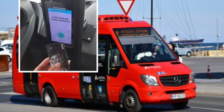 Po Ljubljani tudi Koper: Na avtobusih omogočeno plačevanje s plačilnimi karticami