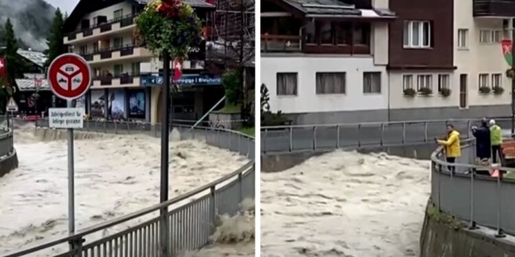 Hude nevihte odnesle tri osebe: Še vedno so pogrešani (VIDEO)