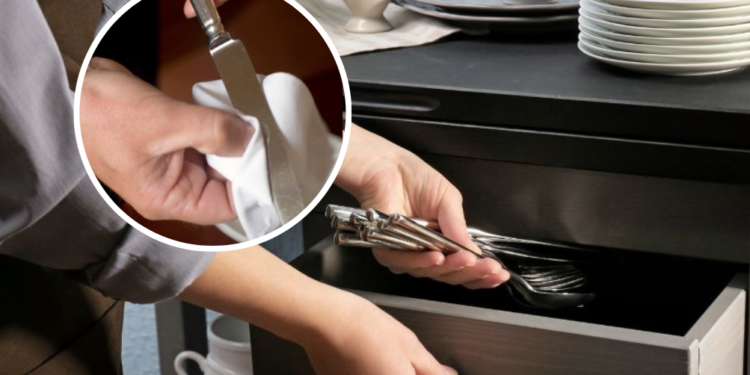 Kako do bleščečega jedilnega pribora? Potrebujete le nekaj sestavin