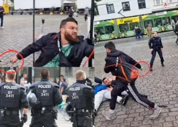 Nemčija napad z nožem