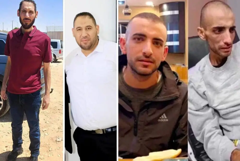 Izpuščena palestinska zapornika