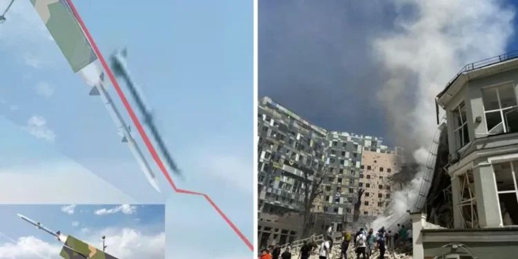 Čigava raketa je zadela otroško bolnišnico v Kijevu?