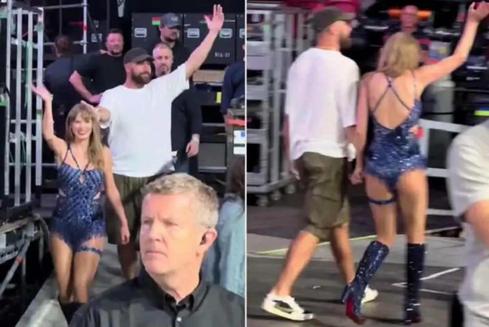 Taylor Swift in Travis Kelce
