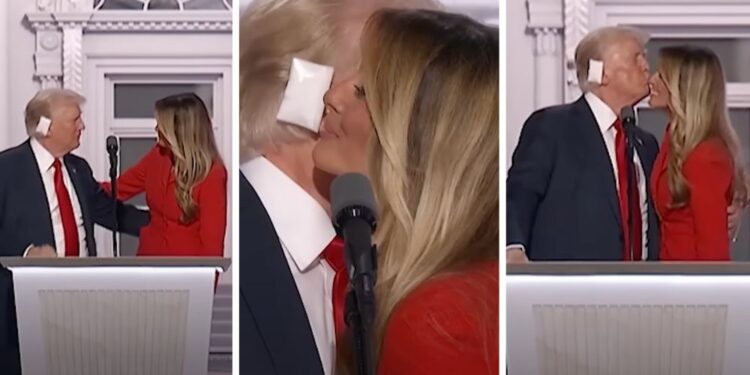 Donald in Melania Trump