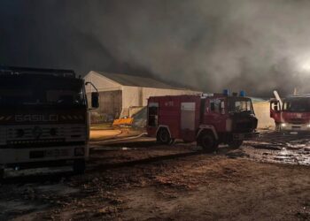 Požar v gospodarskem objektu v Iljaševcih: Škoda ocenjena na 300.000 evrov