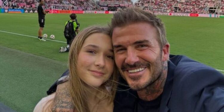 David Beckham z ganljivim voščilom čestital hčerki rojstni dan (VIDEO)