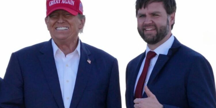 Donald Trump in J.D. Vance