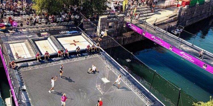 Odbito na Ljubljanici: Akrobacije, ki jih ne boste videli nikjer drugje