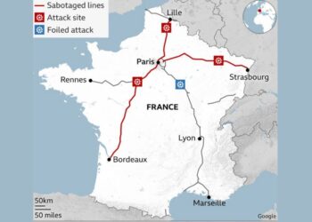 Sabotaža v Franciji: Motnje v železniškem prometu bodo trajale do konca tedna