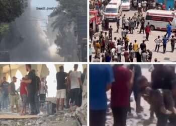 Izrael v napadu na šolo ubil 30 oseb, več kot 100 ranjenih (FOTO, VIDEO)