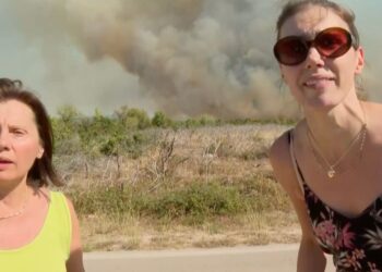 Prebivalke Šibenika razburjene zaradi požarov: “Potrebujemo več gasilcev!”(VIDEO)