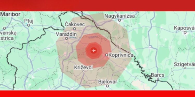 Hrvate prestrašil močan potres: Tresenje tal čutili tudi v Sloveniji in BiH