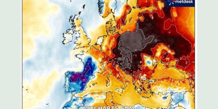 Vročinski val v septembru: Pred nami najbolj vroč začetek septembra v zgodovini meritev