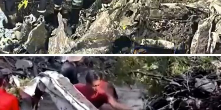 Na Tajskem strmoglavilo letalo: Vseh devet ljudi na krovu najverjetneje umrlo (VIDEO)