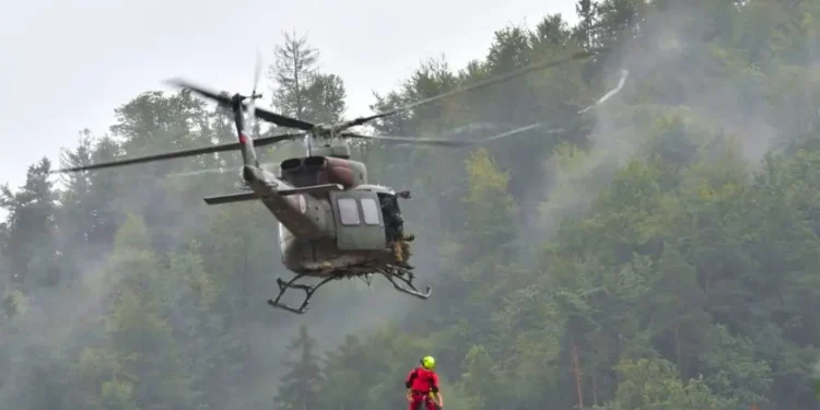 Smrtna nesreča Belgijca med plezanjem na Bovškem