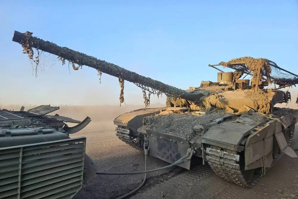 Vojni plen - ruski tank T-90