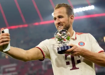 Harry Kane je ob zmagi Bayerna nad Zagrebom (9:2) dosegel 4 gole in podrl rekorde (FOTO)