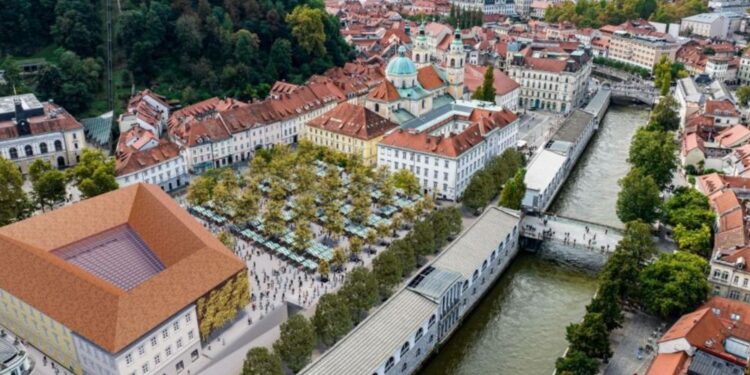 Ljubljana se prenavlja: Tržnica s podzemno garažo in sodobno infrastrukturo (FOTO)