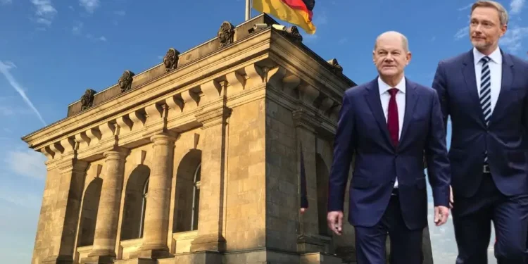 Razpad nemške vlade, Olaf Scholz odpustil finančnega ministra