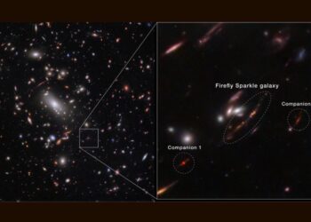 Slovenski raziskovalci odkrili galaksijo iz časa 600 milijonov let po Velikem poku