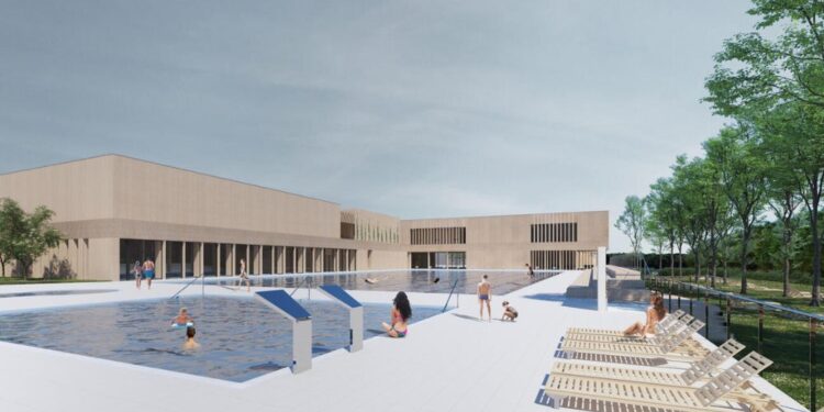 Vevče dobivajo notranji bazen, savne in sodobne športne površine