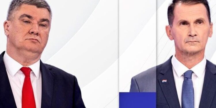 Hrvaška voli predsednika: Milanović s prepričljivo podporo v drugi krog