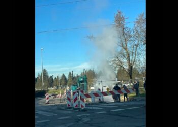 Okvara vročevodnega omrežja povzroča težave z ogrevanjem v Ljubljani (FOTO)