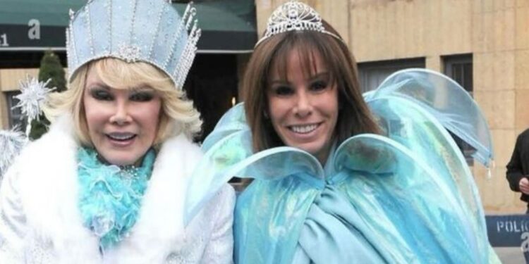 Pogumna evakuacija: Melissa Rivers rešila nagrado svoje pokojne mame