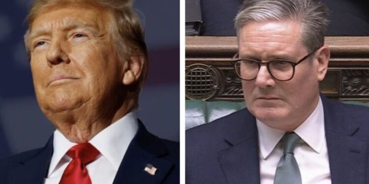 Trump in Starmer: Ključni pogovor o globalni varnosti in prihodnjem sodelovanju