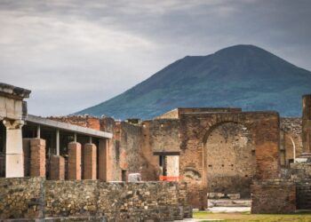 Razkošno kopališče iz časa Rimljanov odkrili v Pompejih