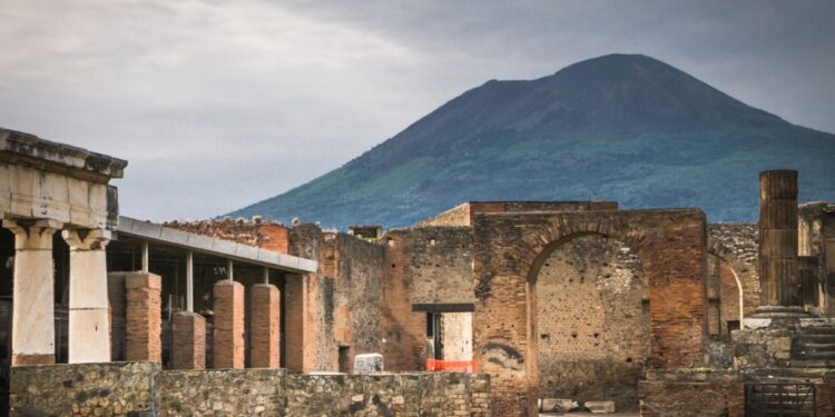 Razkošno kopališče iz časa Rimljanov odkrili v Pompejih