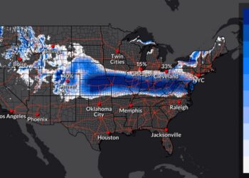 ZDA se pripravljajo na najhujši snežni vihar v desetletju (FOTO)