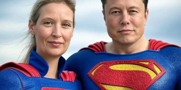 Elon Musk in Alice Weidel - pogovor na platformi X